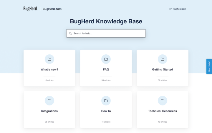 BugHerd Knowledge Base