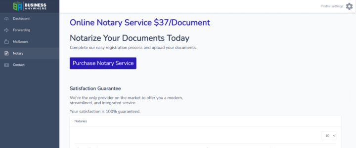 Business Anywhere Online Notary