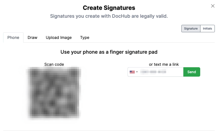 DocHub Signature Types