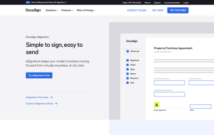 DocuSign Main Page