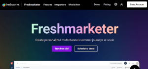 Freshmarketer Homepage