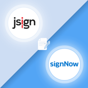 jSign vs signNow Comparison