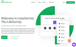 LimeSurvey Homepage