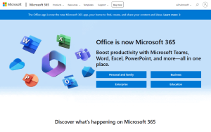 Microsoft Homepage