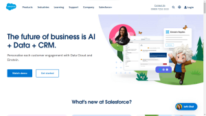 Salesforce Homepage