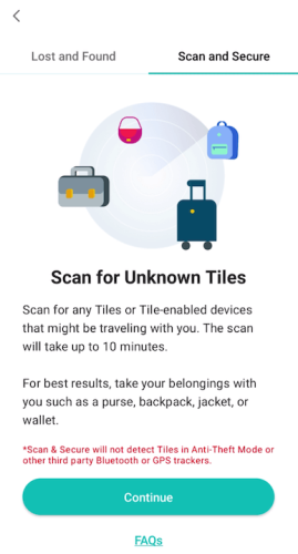 Tile Scan and Secure