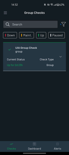 Uptime.com App Group Checks