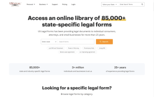 US Legal Forms Main Page